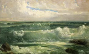 Breakers by William Trost Richards - Oil Painting Reproduction